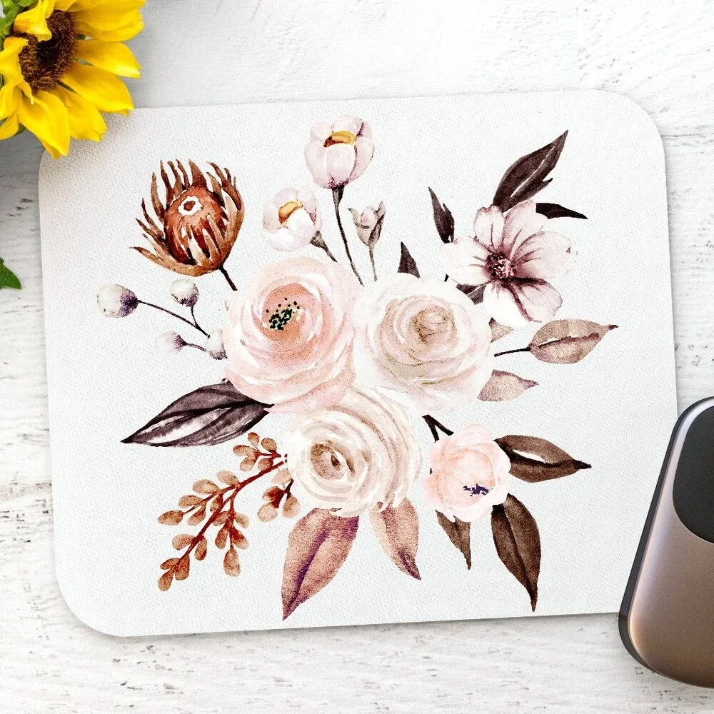 Boho Flowers Mousepad, Final Price!